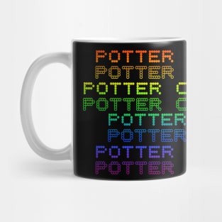 Potter cats rainbow Mug